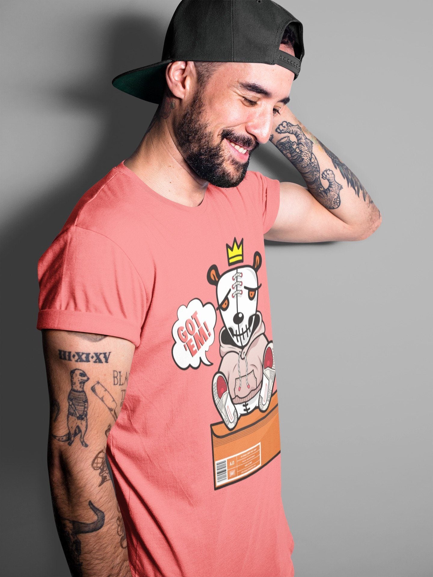 Jordan 3 Rust Pink Sneaker Match Tees Got Em Sneaker Tees Jordan 3 Rust Pink Sneaker Release Tees Unisex Shirts