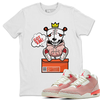 Jordan 3 Rust Pink Sneaker Match Tees Got Em Sneaker Tees Jordan 3 Rust Pink Sneaker Release Tees Unisex Shirts