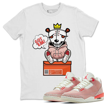 Jordan 3 Rust Pink Sneaker Match Tees Got Em Sneaker Tees Jordan 3 Rust Pink Sneaker Release Tees Unisex Shirts