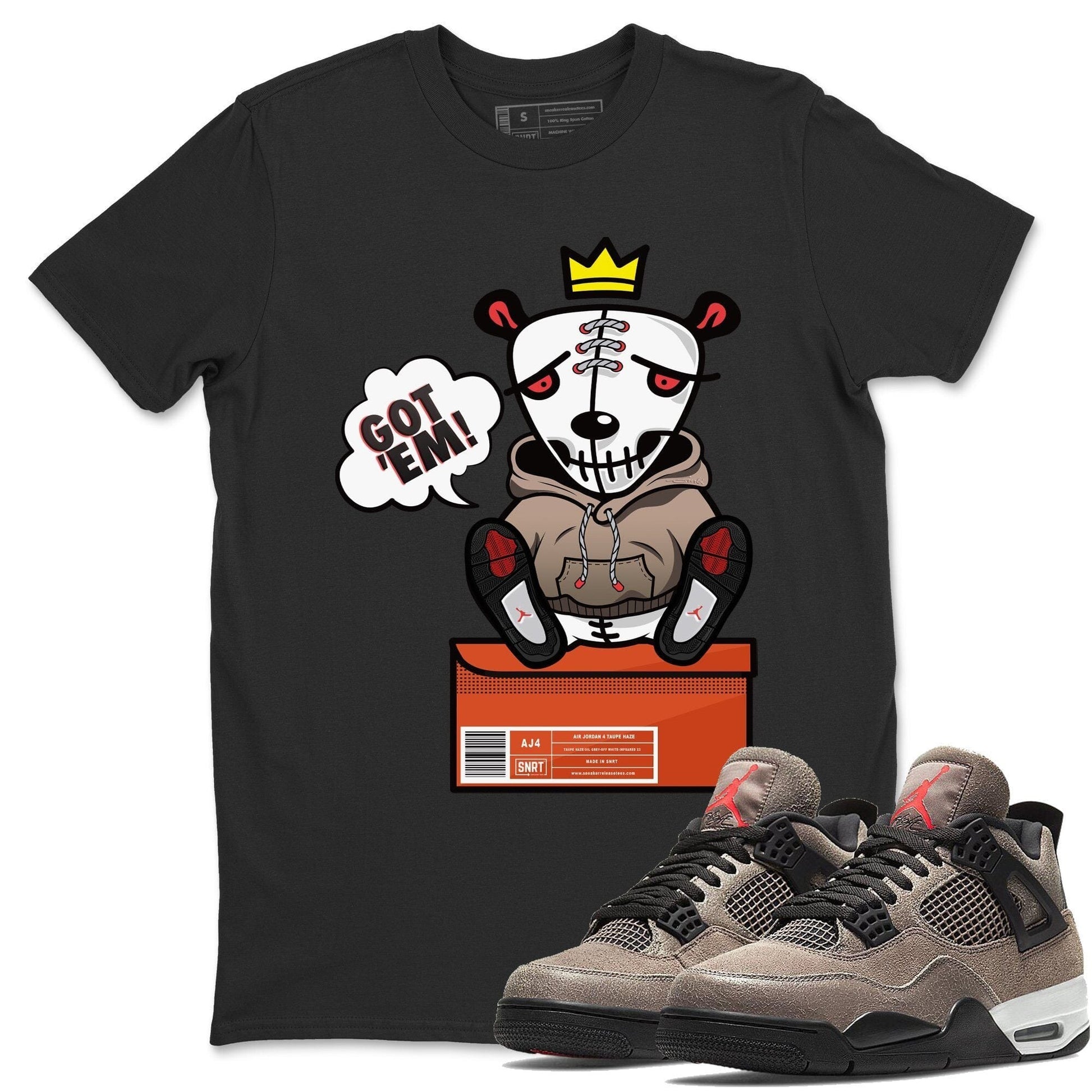 Jordan 4 Taupe Haze Sneaker Match Tees Got Em Sneaker Tees Jordan 4 Taupe Haze Sneaker Release Tees Unisex Shirts