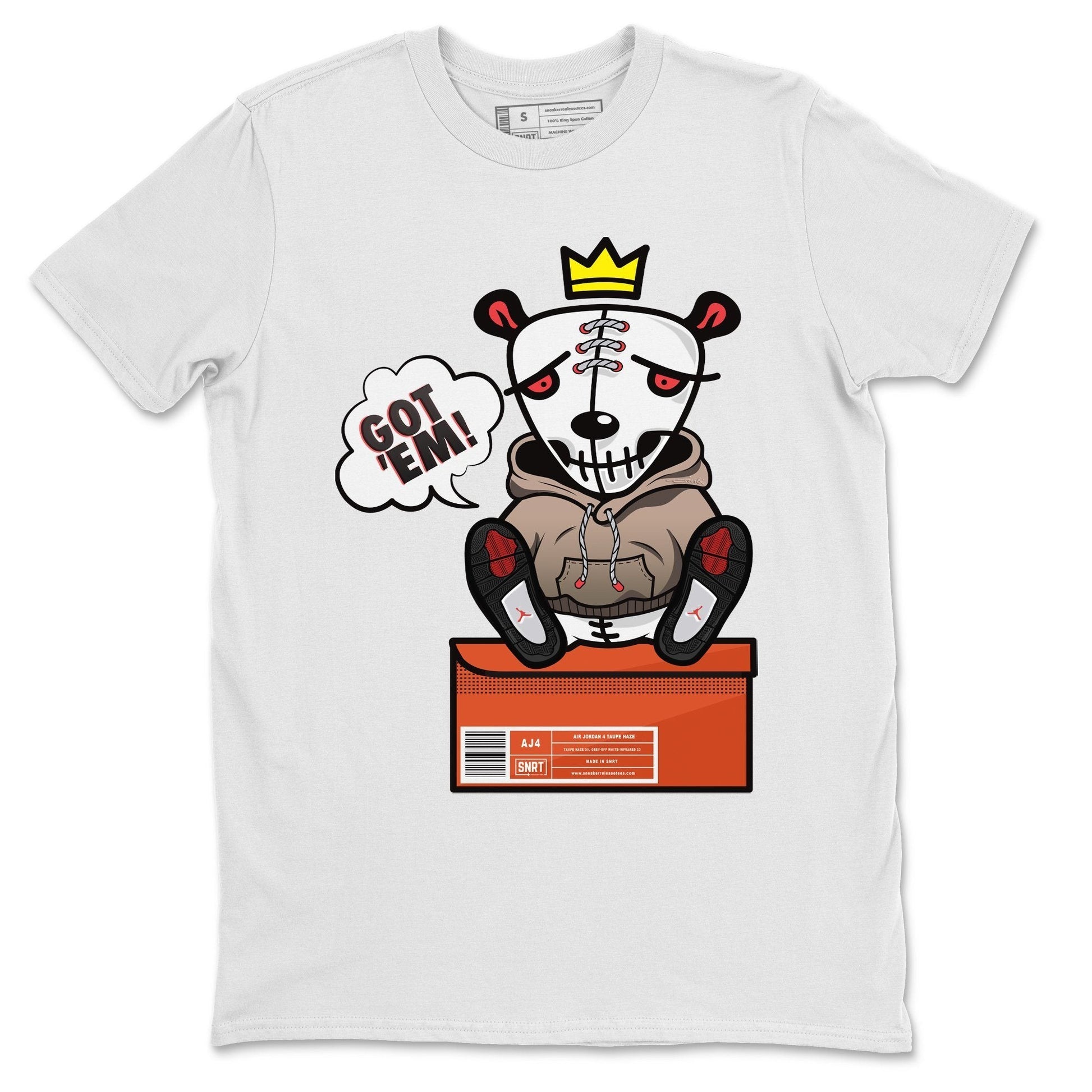 Jordan 4 Taupe Haze Sneaker Match Tees Got Em Sneaker Tees Jordan 4 Taupe Haze Sneaker Release Tees Unisex Shirts