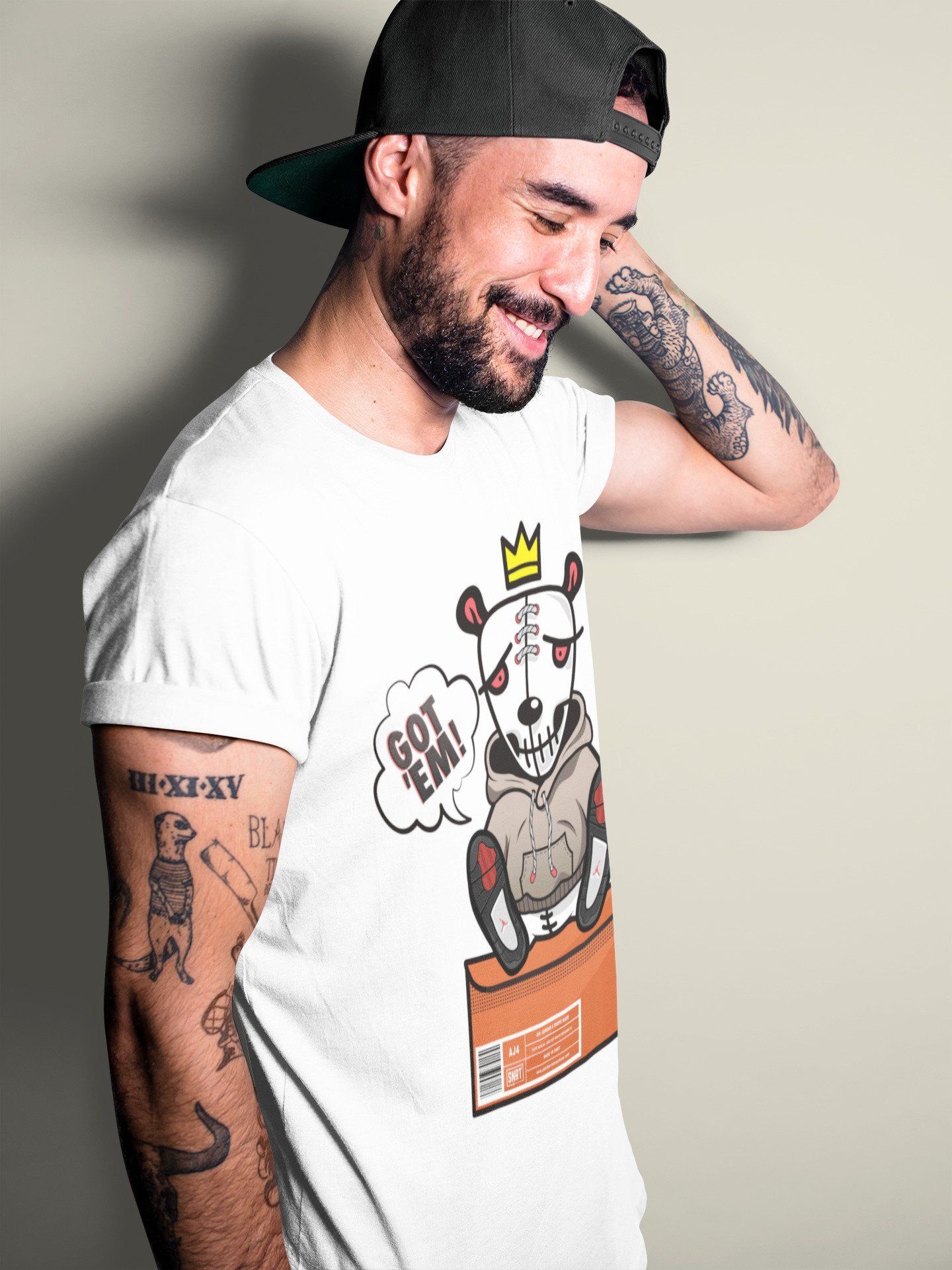 Jordan 4 Taupe Haze Sneaker Match Tees Got Em Sneaker Tees Jordan 4 Taupe Haze Sneaker Release Tees Unisex Shirts