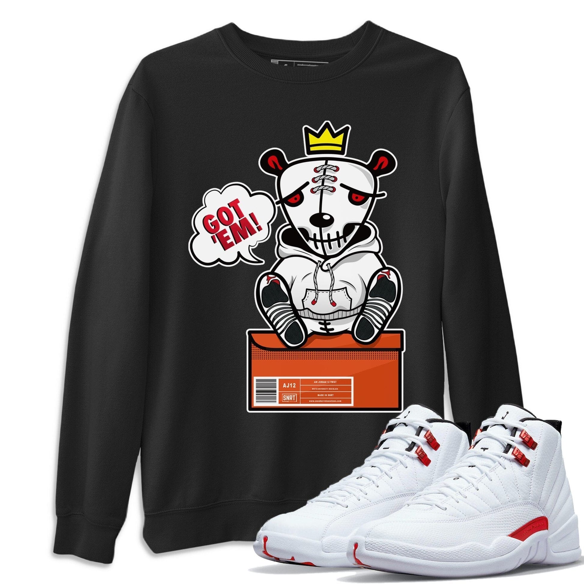 Jordan 12 Twist Sneaker Match Tees Got Em Sneaker Tees Jordan 12 Twist Sneaker Release Tees Unisex Shirts