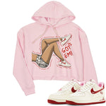 Air Force 1 Valentines Day Sneaker Match Tees Got Em Legs Sneaker Tees Air Force 1 Valentines Day Sneaker Release Tees Women's Shirts