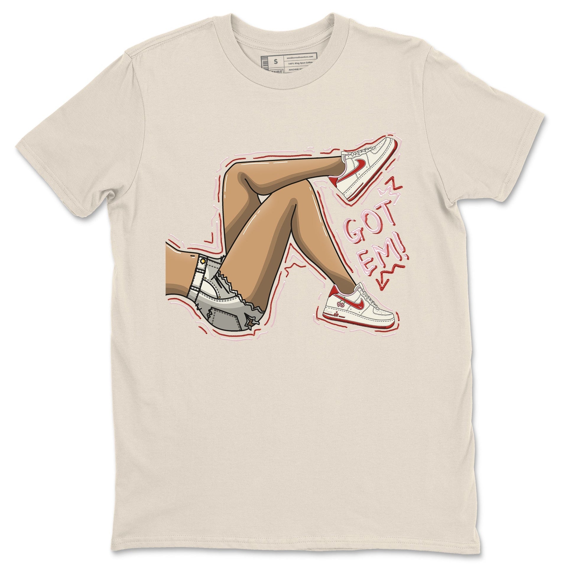 Air Force 1 Valentines Day Sneaker Match Tees Got Em Legs Sneaker Tees Air Force 1 Valentines Day Sneaker Release Tees Unisex Shirts