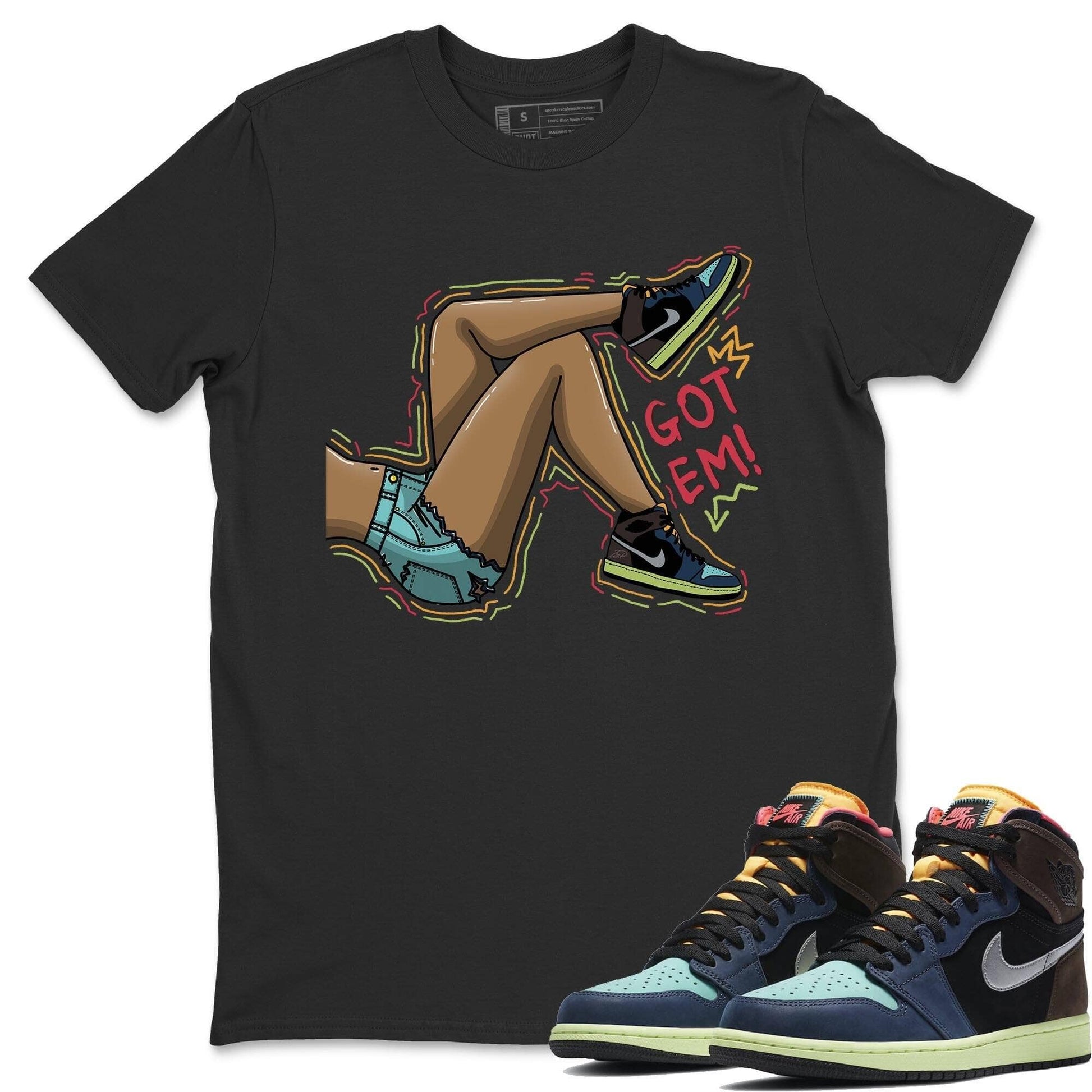 Jordan 1 Bio Hack Sneaker Match Tees Got Em Legs Sneaker Tees Jordan 1 Bio Hack Sneaker Release Tees Unisex Shirts