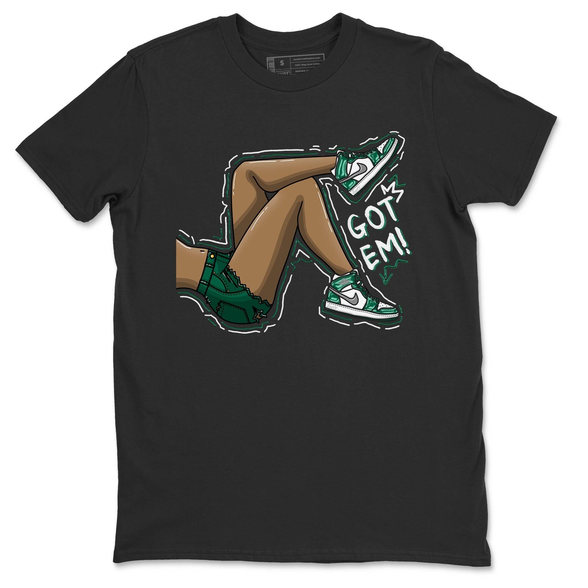 Jordan 1 Gorge Green Sneaker Match Tees Got Em Legs Sneaker Tees Jordan 1 Gorge Green Sneaker Release Tees Unisex Shirts