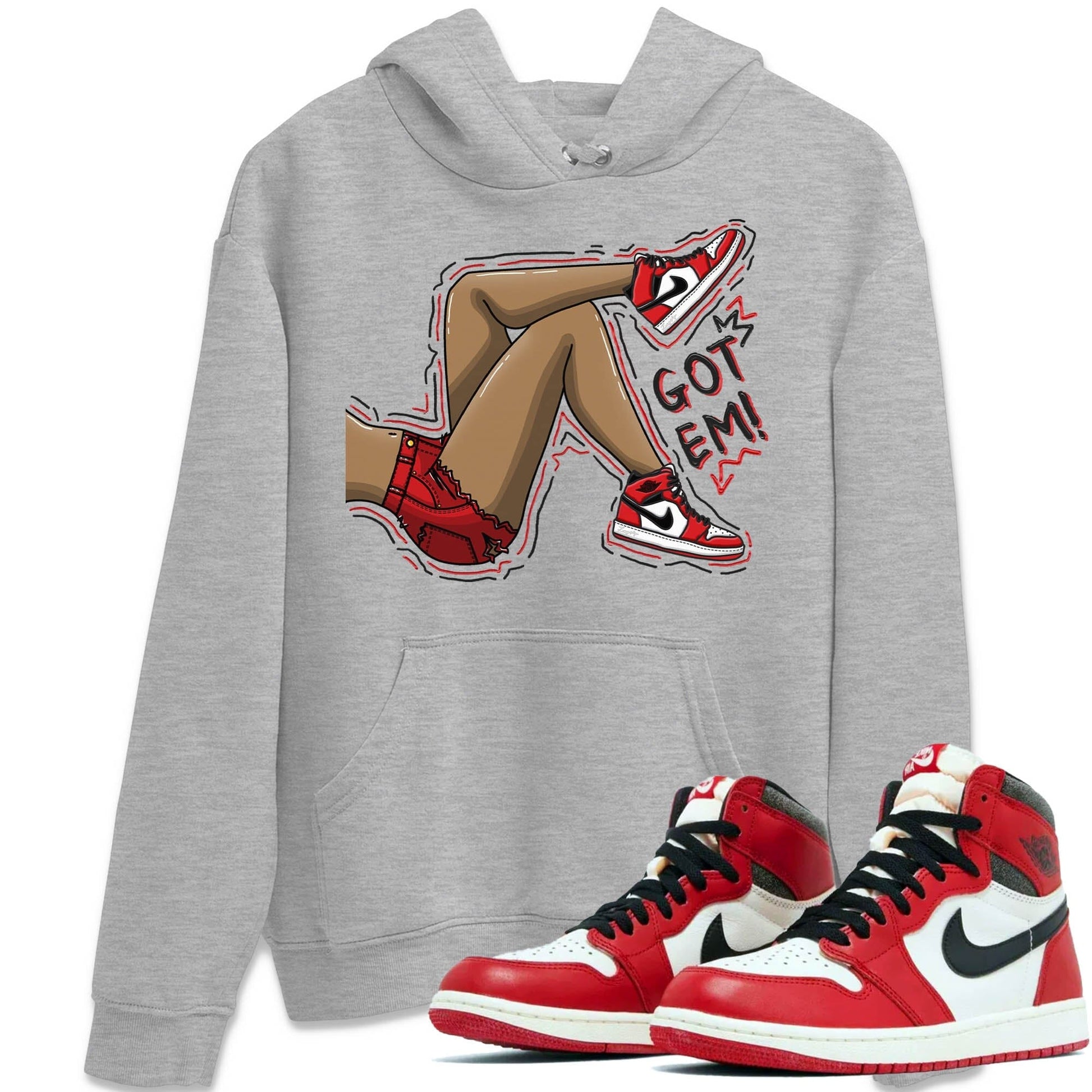 Jordan 1 lost & found Sneaker Match Tees Got Em Legs Sneaker Tees Jordan 1 lost & found Sneaker Release Tees Unisex Shirts