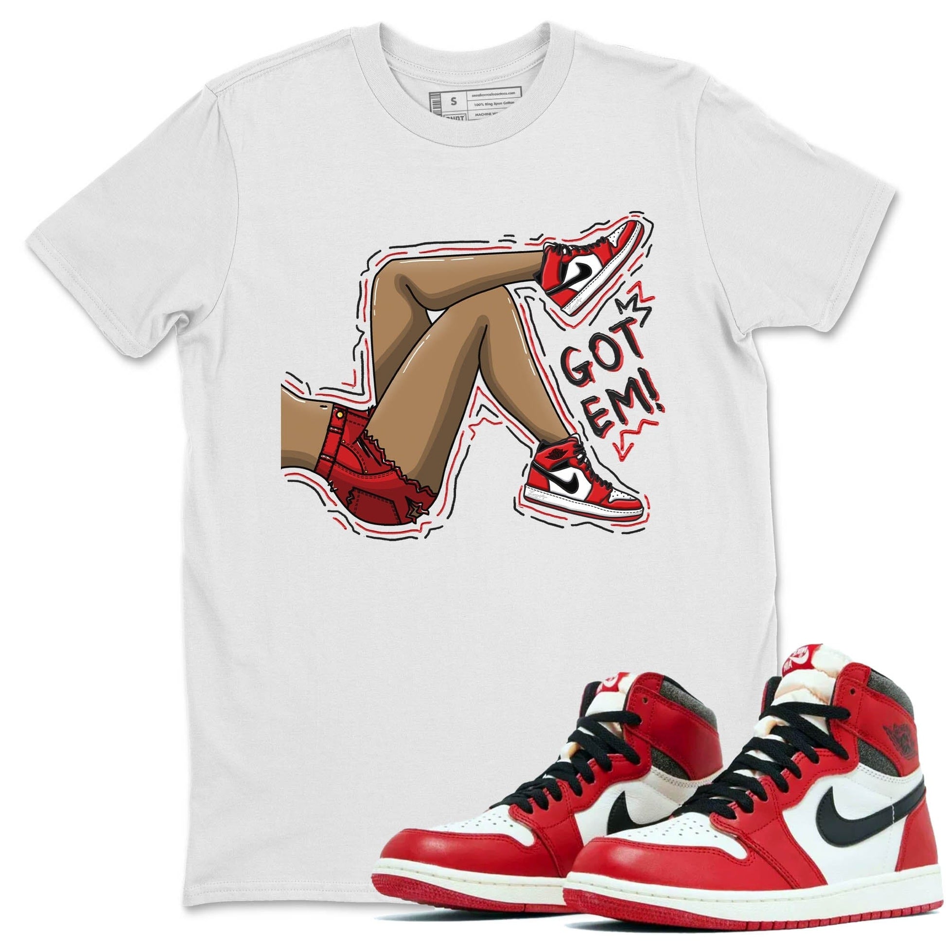 Jordan 1 lost & found Sneaker Match Tees Got Em Legs Sneaker Tees Jordan 1 lost & found Sneaker Release Tees Unisex Shirts