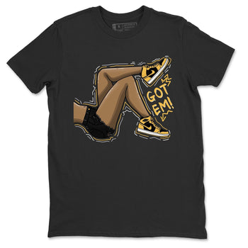 Jordan 1 Pollen Sneaker Match Tees Got Em Legs Sneaker Tees Jordan 1 Pollen Sneaker Release Tees Unisex Shirts