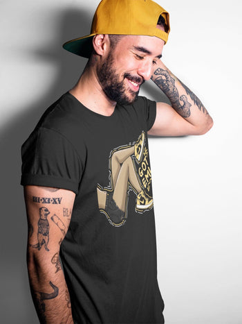 Jordan 1 Pollen Sneaker Match Tees Got Em Legs Sneaker Tees Jordan 1 Pollen Sneaker Release Tees Unisex Shirts