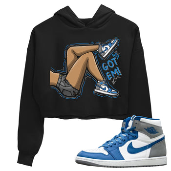 Jordan 1 True Blue Sneaker Match Tees Got Em Legs Sneaker Tees Jordan 1 True Blue Sneaker Release Tees Women's Shirts