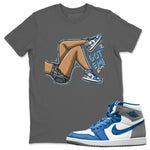 Jordan 1 True Blue Sneaker Match Tees Got Em Legs Sneaker Tees Jordan 1 True Blue Sneaker Release Tees Unisex Shirts