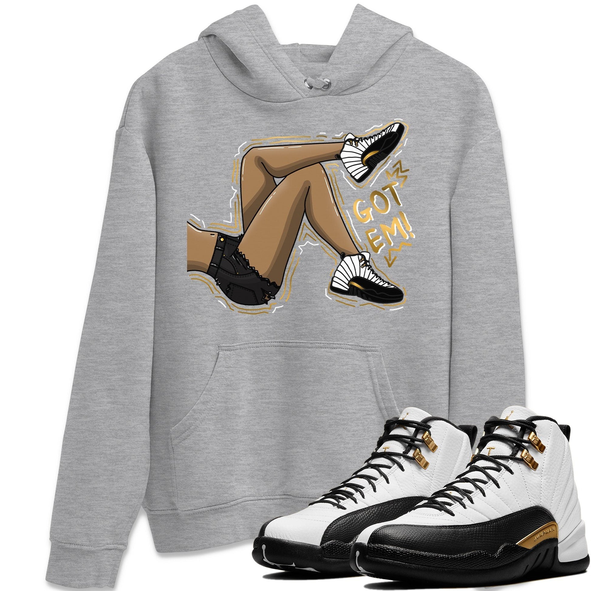 Jordan 12 Royalty Sneaker Match Tees Got Em Legs Sneaker Tees Jordan 12 Royalty Sneaker Release Tees Unisex Shirts