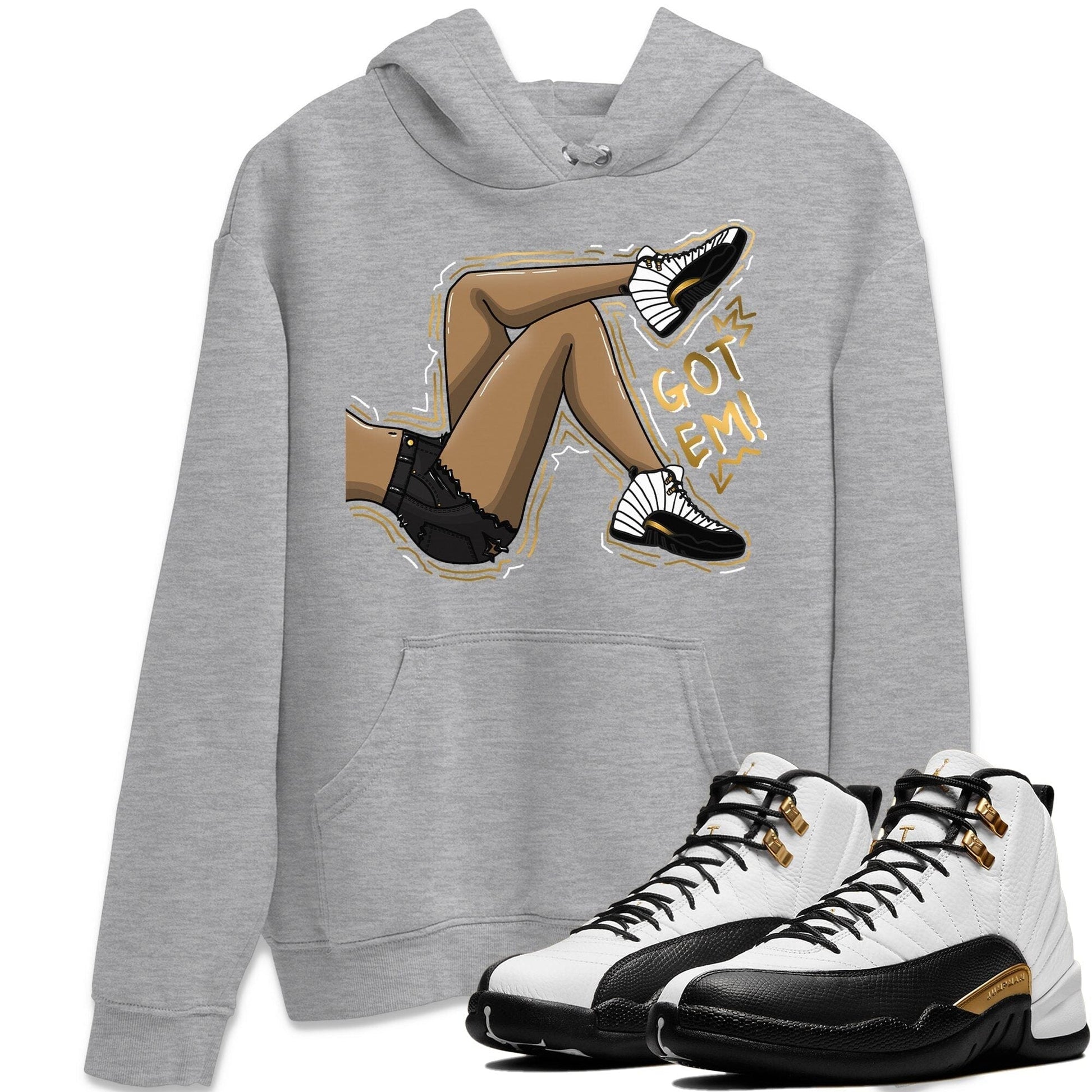 Jordan 12 Royalty Sneaker Match Tees Got Em Legs Sneaker Tees Jordan 12 Royalty Sneaker Release Tees Unisex Shirts