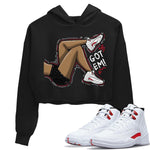 Jordan 12 Twist Sneaker Match Tees Got Em Legs Sneaker Tees Jordan 12 Twist Sneaker Release Tees Women's Shirts