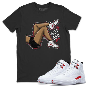 Jordan 12 Twist Sneaker Match Tees Got Em Legs Sneaker Tees Jordan 12 Twist Sneaker Release Tees Unisex Shirts