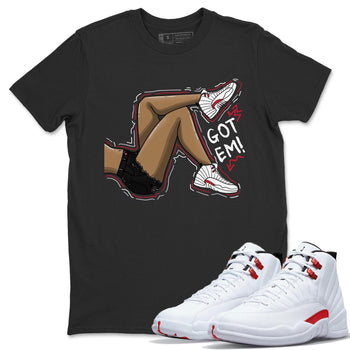 Jordan 12 Twist Sneaker Match Tees Got Em Legs Sneaker Tees Jordan 12 Twist Sneaker Release Tees Unisex Shirts