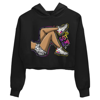 Air Jordan 3 J Balvin shirt to match jordans Got Em Legs sneaker tees Crew Neck Air Jordan 3 X J Balvin SNRT Sneaker Release Tees Black 2 Crop T-Shirt