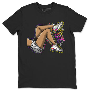 Air Jordan 3 J Balvin shirt to match jordans Got Em Legs sneaker tees Crew Neck Air Jordan 3 X J Balvin SNRT Sneaker Release Tees Unisex Casual Shirts Black 2 T-Shirt
