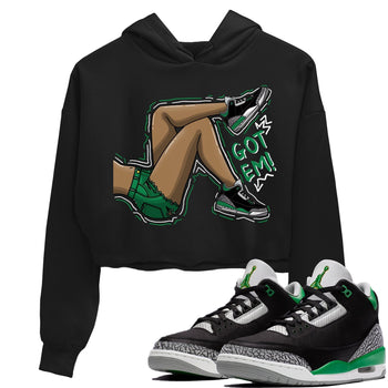Jordan 3 Pine Green Sneaker Match Tees Got Em Legs Sneaker Tees Jordan 3 Pine Green Sneaker Release Tees Women's Shirts