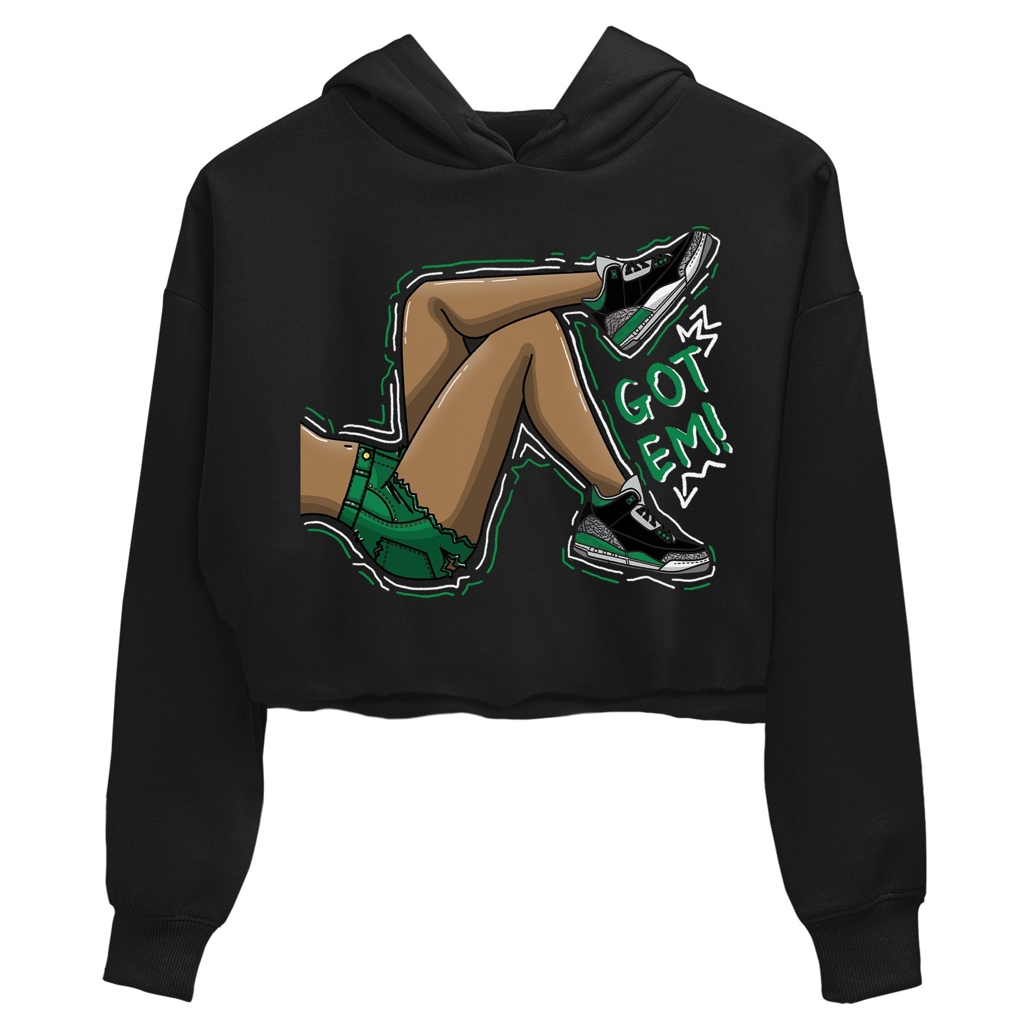 Jordan 3 Pine Green Sneaker Match Tees Got Em Legs Sneaker Tees Jordan 3 Pine Green Sneaker Release Tees Women's Shirts