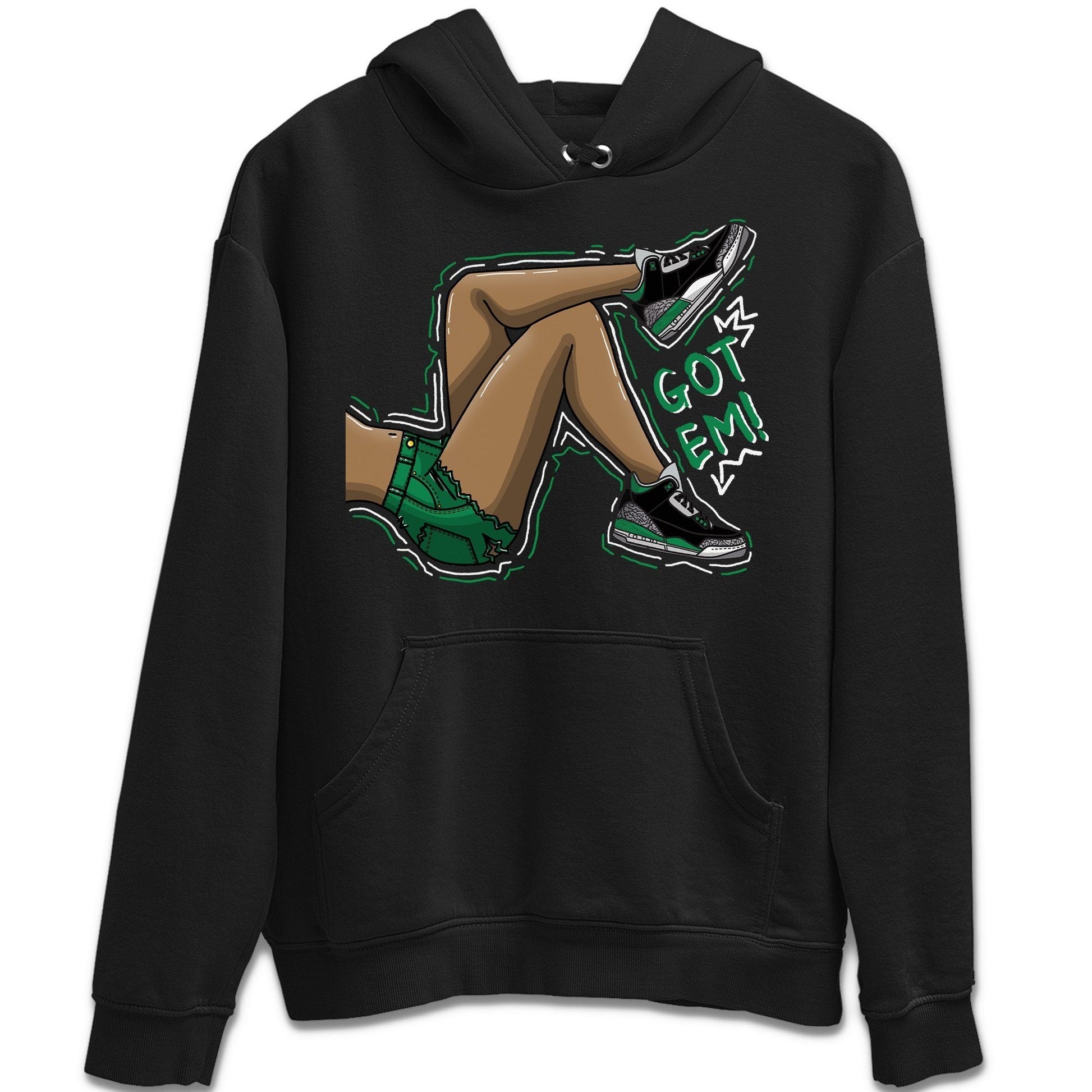 Jordan 3 Pine Green Sneaker Match Tees Got Em Legs Sneaker Tees Jordan 3 Pine Green Sneaker Release Tees Unisex Shirts
