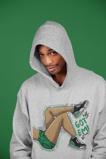 Jordan 3 Pine Green Sneaker Match Tees Got Em Legs Sneaker Tees Jordan 3 Pine Green Sneaker Release Tees Unisex Shirts
