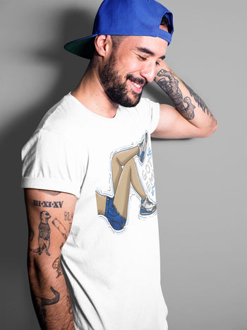 Jordan 3 Racer Blue Sneaker Match Tees Got Em Legs Sneaker Tees Jordan 3 Racer Blue Sneaker Release Tees Unisex Shirts