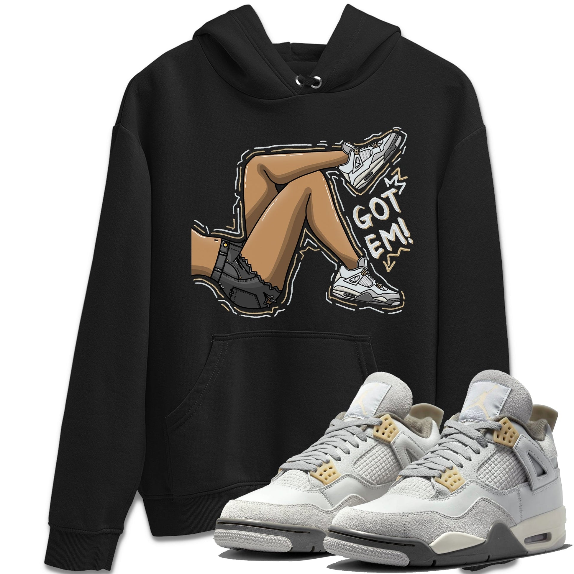 Jordan 4 Craft Sneaker Match Tees Got Em Legs Sneaker Tees Jordan 4 Craft Sneaker Release Tees Unisex Shirts