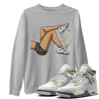 Jordan 4 Craft Sneaker Match Tees Got Em Legs Sneaker Tees Jordan 4 Craft Sneaker Release Tees Unisex Shirts