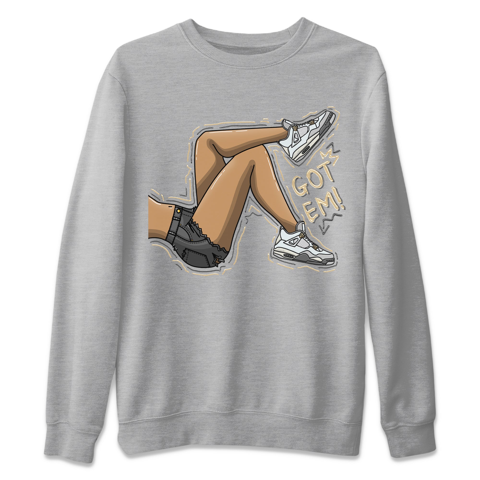 Jordan 4 Craft Sneaker Match Tees Got Em Legs Sneaker Tees Jordan 4 Craft Sneaker Release Tees Unisex Shirts