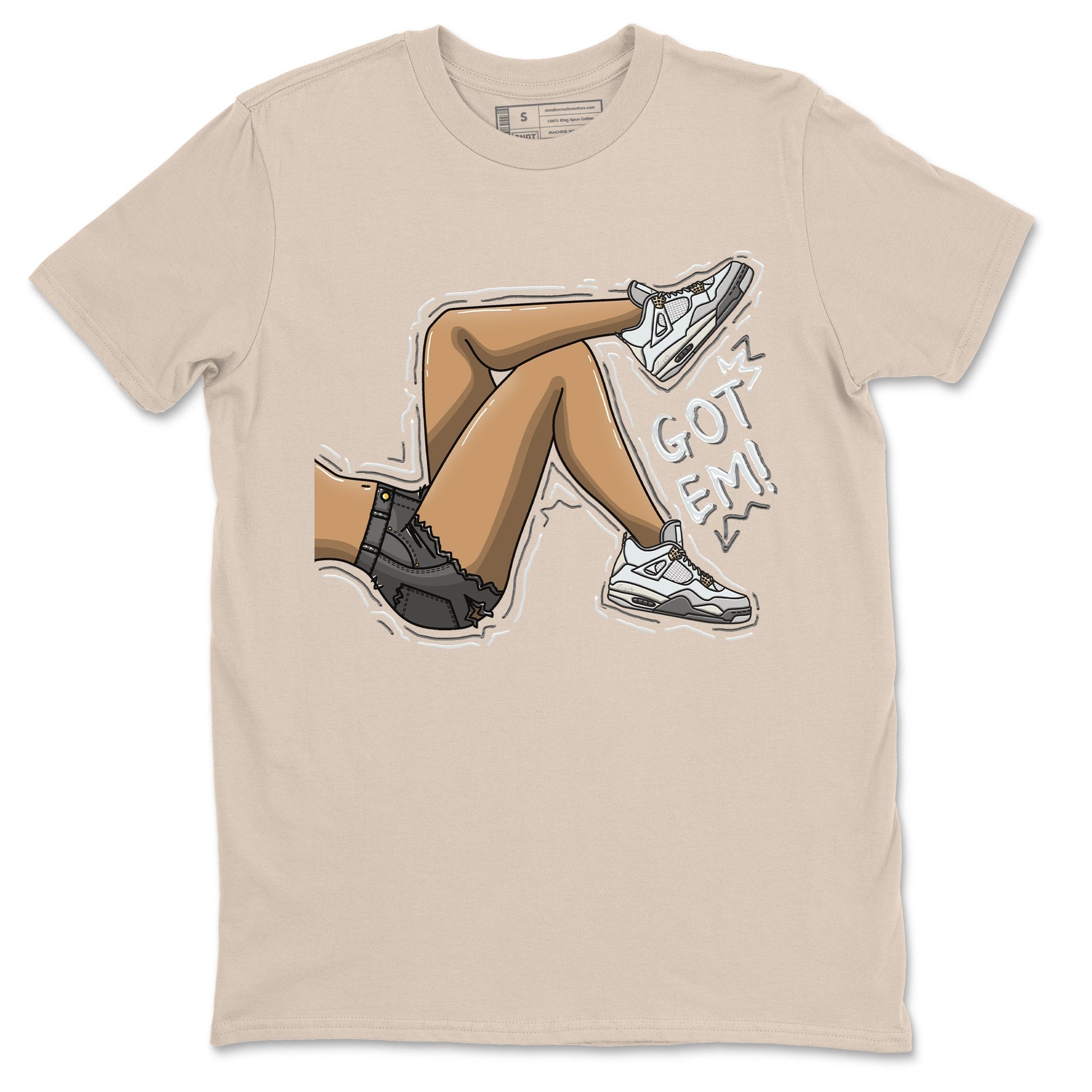 Jordan 4 Craft Sneaker Match Tees Got Em Legs Sneaker Tees Jordan 4 Craft Sneaker Release Tees Unisex Shirts