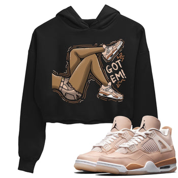Jordan 4 Shimmer Sneaker Match Tees Got Em Legs Sneaker Tees Jordan 4 Shimmer Sneaker Release Tees Women's Shirts