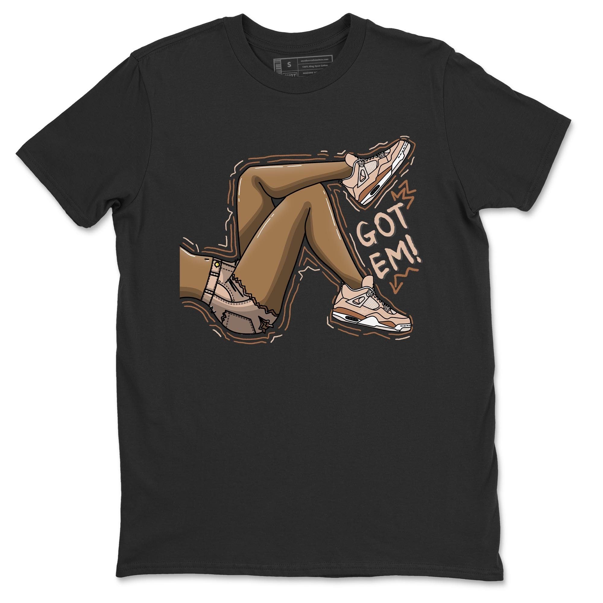 Jordan 4 Shimmer Sneaker Match Tees Got Em Legs Sneaker Tees Jordan 4 Shimmer Sneaker Release Tees Unisex Shirts