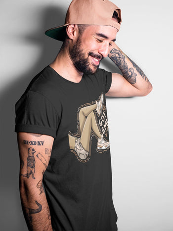 Jordan 4 Shimmer Sneaker Match Tees Got Em Legs Sneaker Tees Jordan 4 Shimmer Sneaker Release Tees Unisex Shirts