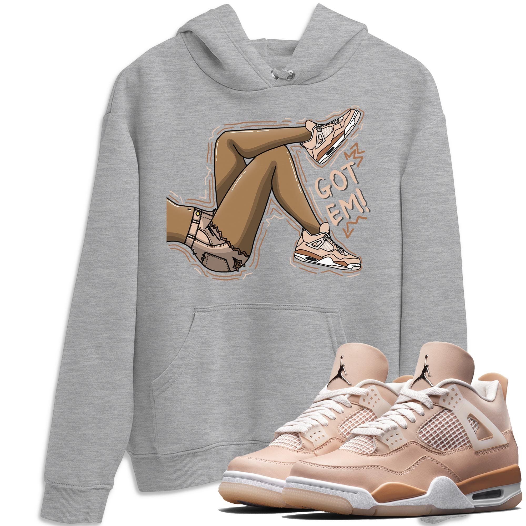 Jordan 4 Shimmer Sneaker Match Tees Got Em Legs Sneaker Tees Jordan 4 Shimmer Sneaker Release Tees Unisex Shirts