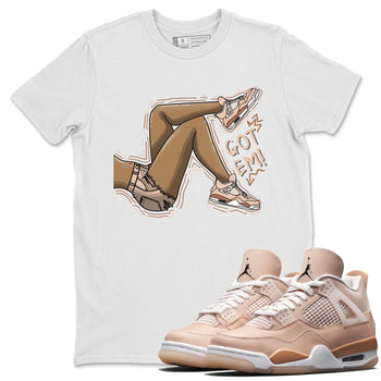 Jordan 4 Shimmer Sneaker Match Tees Got Em Legs Sneaker Tees Jordan 4 Shimmer Sneaker Release Tees Unisex Shirts