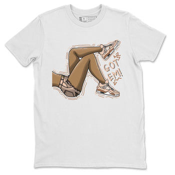 Jordan 4 Shimmer Sneaker Match Tees Got Em Legs Sneaker Tees Jordan 4 Shimmer Sneaker Release Tees Unisex Shirts
