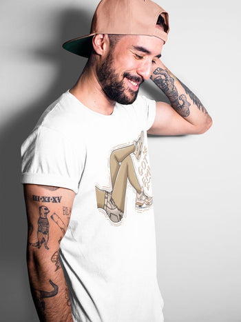 Jordan 4 Shimmer Sneaker Match Tees Got Em Legs Sneaker Tees Jordan 4 Shimmer Sneaker Release Tees Unisex Shirts