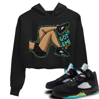 Jordan 5 Aqua Sneaker Match Tees Got Em Legs Sneaker Tees Jordan 5 Aqua Sneaker Release Tees Women's Shirts