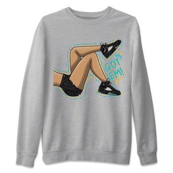 Jordan 5 Aqua Sneaker Match Tees Got Em Legs Sneaker Tees Jordan 5 Aqua Sneaker Release Tees Unisex Shirts