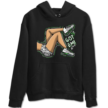 5s Lucky Green shirt to match jordans Got Em Legs sneaker tees Air Jordan 5 Lucky Green SNRT Sneaker Release Tees unisex cotton Black 2 crew neck shirt