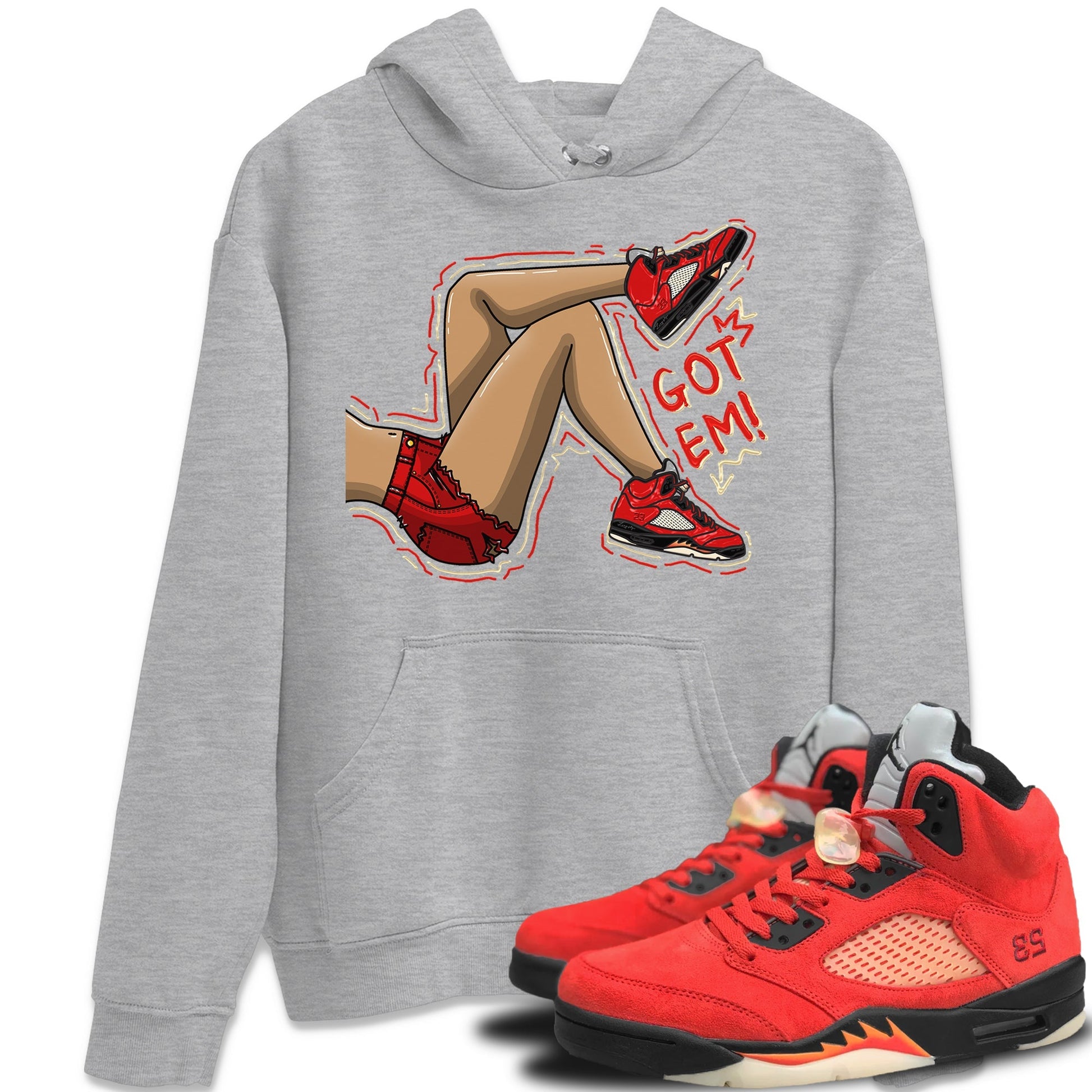 Jordan 5 Mars For Her Sneaker Match Tees Got Em Legs Sneaker Tees Jordan 5 Mars For Her Sneaker Release Tees Unisex Shirts