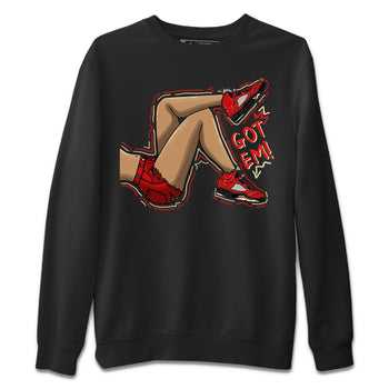 Jordan 5 Mars For Her Sneaker Match Tees Got Em Legs Sneaker Tees Jordan 5 Mars For Her Sneaker Release Tees Unisex Shirts