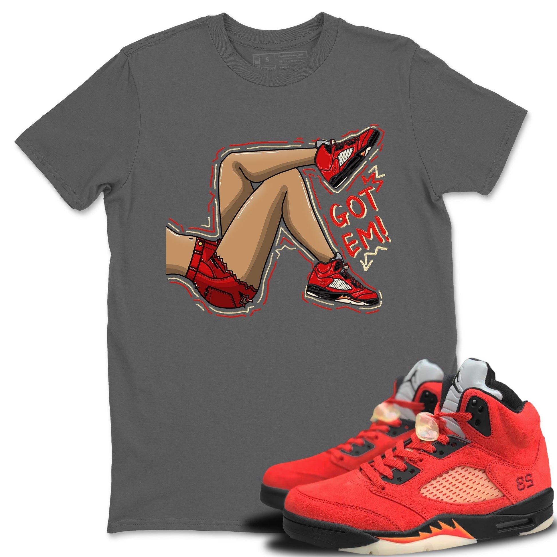Jordan 5 Mars For Her Sneaker Match Tees Got Em Legs Sneaker Tees Jordan 5 Mars For Her Sneaker Release Tees Unisex Shirts