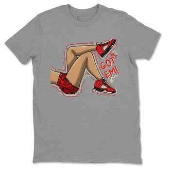 Jordan 5 Mars For Her Sneaker Match Tees Got Em Legs Sneaker Tees Jordan 5 Mars For Her Sneaker Release Tees Unisex Shirts