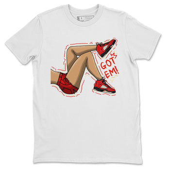Jordan 5 Mars For Her Sneaker Match Tees Got Em Legs Sneaker Tees Jordan 5 Mars For Her Sneaker Release Tees Unisex Shirts