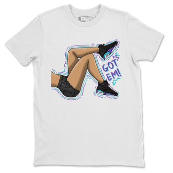 AJ6 Aqua shirt to match jordans Got Em Legs sneaker release tees Air Jordan 6 Aqua SNRT Sneaker Tees Unisex Streetwear Clothing White 2 T-Shirt