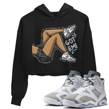 Jordan 6 Cool Grey Sneaker Match Tees Got Em Legs Sneaker Tees Jordan 6 Cool Grey Sneaker Release Tees Women's Shirts